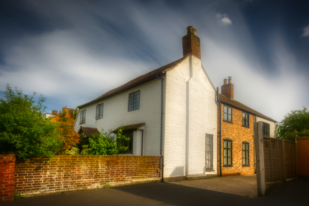 The Old House, originally a farmhouse built in the late-16th/early-17th century, at the top of Barnwood Road near Wotton.
