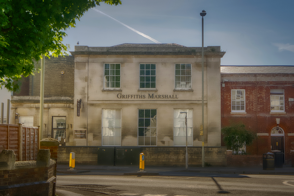 Early/mid-19th century merchants house, now offices, 172 Southgate Street.