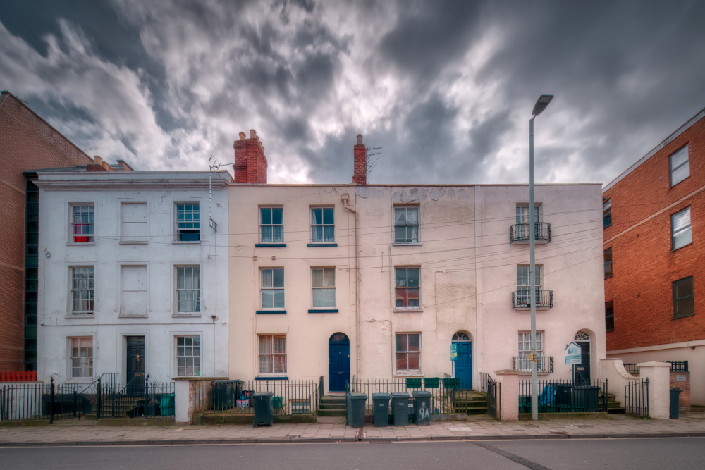 Early-19th century St. James Place, Nos.4–10 Park Road.
