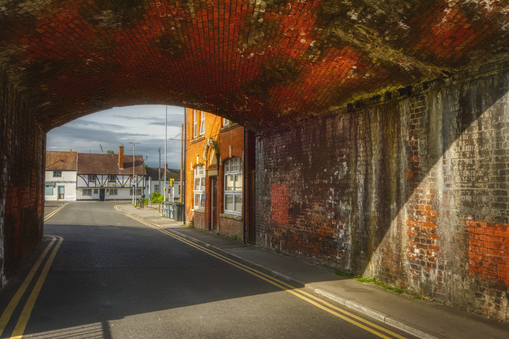 Hare Lane looking towards the site of Alvin Gate which stood next to the Coach & Horses