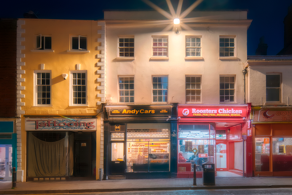 18th-century Nos. 62–66 Eastgate Street