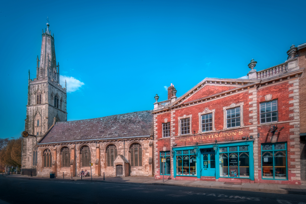 12th-century Church of St. Nicholas and 15th-century Dick Whittington's