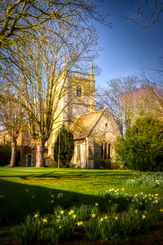 St. Mary de Lode, on the site of multiple Roman buildings