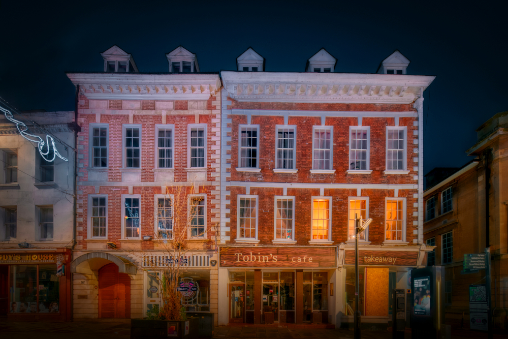 Early-18th century Nos. 57–61 Westgate Street
